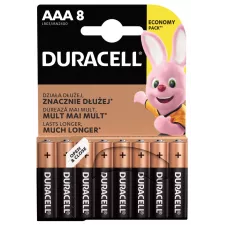 obrázek produktu Duracell Basic alkalická baterie 8 ks (AAA)
