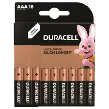 obrázek produktu Duracell Basic alkalická baterie 18 ks (AAA)
