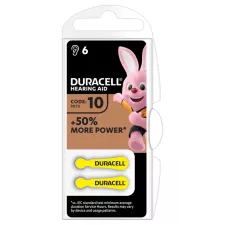 obrázek produktu Duracell baterie do naslouchadel DA6 6ks