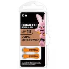 obrázek produktu Duracell baterie do naslouchadel DA13 6ks