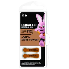 obrázek produktu Duracell baterie do naslouchadel DA312 6ks