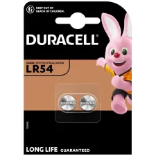 obrázek produktu Duracell Alkalická knoflíková baterie LR54 2 ks
