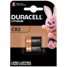 obrázek produktu Baterie alkalická, CR2, CR2, Duracell, blistr, 2-pack, 42453