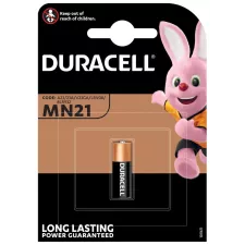 obrázek produktu Baterie alkalická, 23A, 23AE, MN21, A23, Duracell, blistr, 1-pack, 42463