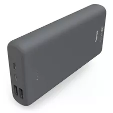 obrázek produktu HAMA powerbanka Supreme 24HD, 24000 mAh, 3 A, 3 výstupy: 1x USB-C, 2x USB-A, vstup micro USB/USB-C, šedá