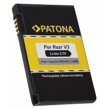 obrázek produktu PATONA baterie pro mobilní telefon Motorola Razr V3 850mAh 3,7V Li-lon