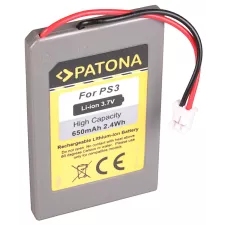 obrázek produktu PATONA baterie pro herní konzoli Sony PS3 650mAh Li-lon 3,7V