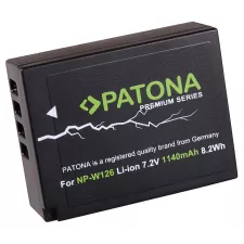 obrázek produktu PATONA baterie pro foto Fuji NP-W126 1140mAh Li-Ion Premium
