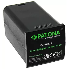 obrázek produktu PATONA baterie pro foto GODOX AD200 3200mAh Li-Ion 14,4V WB29