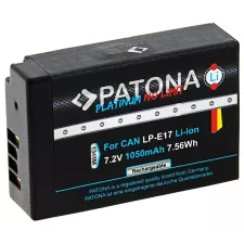 obrázek produktu PATONA baterie pro foto Canon LP-E17 1050mAh Li-Ion Platinum Dekodovaná