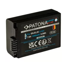 obrázek produktu PATONA baterie pro foto Nikon EN-EL25 1250mAh Li-Ion Platinum USB-C nabíjení
