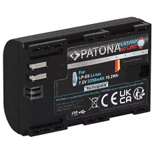 obrázek produktu PATONA baterie pro foto Canon LP-E6NH 2250mAh Li-Ion Platinum USB-C nabíjení