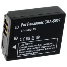obrázek produktu TRX baterie Panasonic/ 1000 mAh/ pro CGA S007E/ DMW-BCD10/ CGR-S007/ DMWBCD10/ CGA-S007A/1B/ CGA-S007/1B/ neoriginální