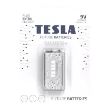 obrázek produktu TESLA SILVER+ alkalická baterie 9V (6LR61, blister) 1 ks