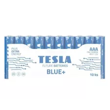 obrázek produktu TESLA BLUE+ Zinc Carbon baterie AAA (R03, mikrotužková, fólie) 10 ks