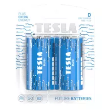 obrázek produktu TESLA BLUE+ Zinc Carbon baterie D (R20, velký monočlánek, blister) 2 ks