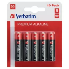 obrázek produktu VERBATIM alkalická baterie 1,5V AA/ blistr 10ks
