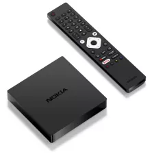 obrázek produktu NOKIA android box 8000/ 4K Ultra HD/ NETFLIX/ 02 TV/ HDMI/ USB 3.0/ USB-C/ USB 2.0/ BT/ Wi-Fi/ LAN/ Android TV 10/ černý