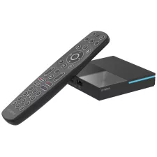 obrázek produktu STRONG android box SRT LEAP-S3PRO/ 4K UHD/ H.265/HEVC/ NETFLIX/ Disney+/ Chromecast/ HDMI/ USB/ LAN/ Wi-Fi 6/ Google TV