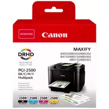 obrázek produktu Canon originální ink PGI-2500, 9290B004, CMYK, blistr, 1295str., Multi pack