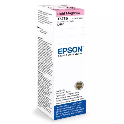 obrázek produktu Epson inkoustová náplň/ C13T67364A/ FOTO L800/ 70ml/ Světlá magenta