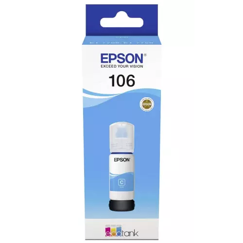 obrázek produktu Epson inkoustová náplň/ C13T00R240/ 106 EcoTank/ L7160/ L7180/ Modrá