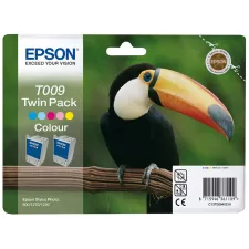 obrázek produktu Epson inkoustová náplň/ C13T00940210/ MultiPack (2x náplň)/ StylusPhoto R1270/1290(T009)/ 5 barev