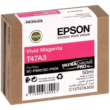 obrázek produktu Epson inkoustová náplň/ C13T47A300/ Singlepack Magenta/ UltraChrome