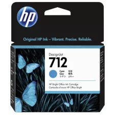 obrázek produktu HP 712 Inkoustová náplň azurová