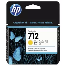 obrázek produktu HP 712 Inkoustová náplň žlutá