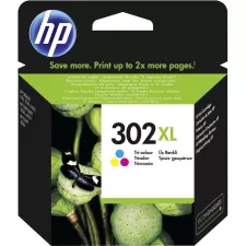 obrázek produktu HP inkoustová kazeta 302XL tricolor CMY F6U67AE originál