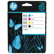 obrázek produktu HP 912 CMYK Original Ink Cartridge 4-Pack