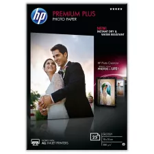 obrázek produktu HP Premium Plus Glossy Photo Paper, 25 listů/10 x 15 cm