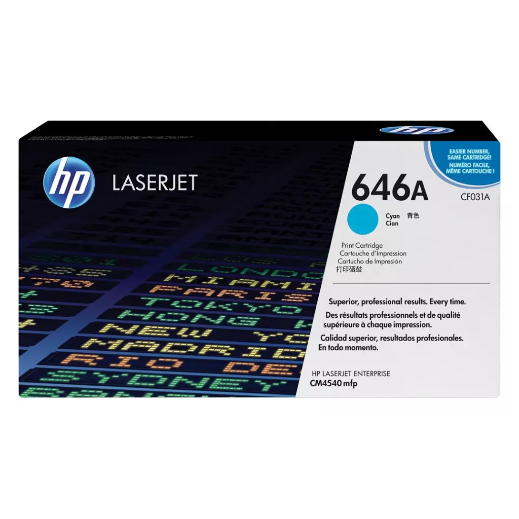 Obrázek produktu HP LaserJet CF031A Cyan Print Cartridge