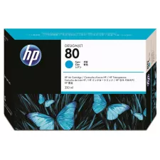 obrázek produktu HP 80 Azurová inkoustová kazeta, 350 ml