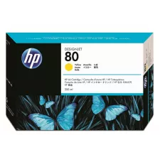 obrázek produktu HP 80 Žlutá inkoustová kazeta, 350 ml