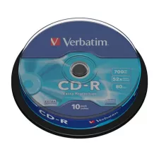 obrázek produktu VERBATIM CD-R80 700MB/ 52x/ Extra Protection/ 10pack/ spindle