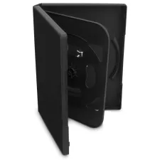 obrázek produktu COVER IT box na 4ks DVD médií/ 19mm/ černý/ 5pack