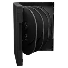 obrázek produktu COVER IT box na 10ks DVD médií/ 33mm/ černý/ 5pack