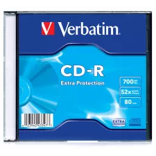 obrázek produktu VERBATIM CD-R 700MB/ 52x/ slim