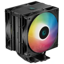 obrázek produktu DEEPCOOL chladič AG400 DIGITAL PLUS širší / 120mm fan ARGB / 4x heatpipes / PWM / pro Intel i AMD / černý