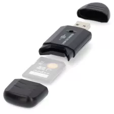 obrázek produktu NEDIS čtečka paměťových karet/ MMC / SD / SDHC / USB 2.0/ černá