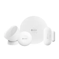 obrázek produktu EZVIZ Home Sensor Kit/ Wi-Fi/ Zigbee 3.0/ domácí brána/ PIR senzor/ senzor otevření/zavření/ chytré tlačítko/ bílý