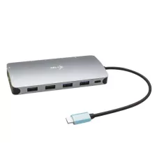 obrázek produktu i-tec dokovací stanice USB-C/ 2x DP/ HDMI/ 2x USB 3.0/ 2x USB 2.0/ USB-C/ Thunderbolt 3/ LAN/ Power Delivery 100W