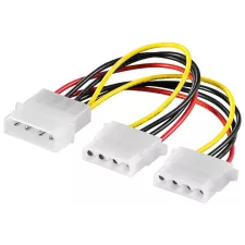 obrázek produktu PremiumCord kabel napájecí rozdvojka Molex na 2x Molex