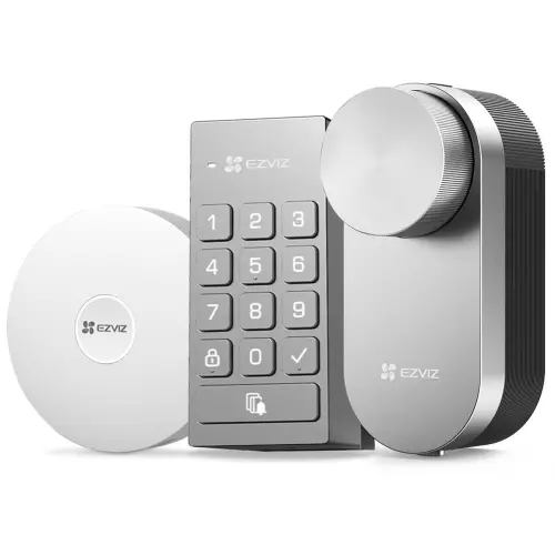 obrázek produktu EZVIZ chytrý dveřní zámek DL01 Pro+DL01CP+A3 (Kit)