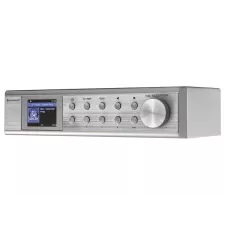obrázek produktu Soundmaster IR1500SI kuchyňské rádio DAB+/ FM/ BT/ 2"LCD/ Wi-Fi/ Stříbrné