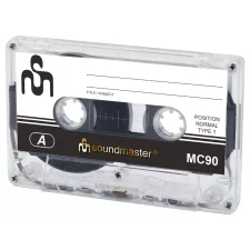 obrázek produktu Soundmaster audiokazeta MC90/ 90min/ 5-ti pack