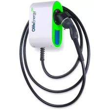 obrázek produktu OlifeEnergy EV nabíječ elektromobilů BASE AC 22kW, Wallbox, Type2, rovný kabel, RFID, automód