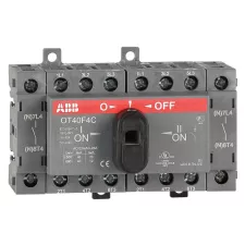 obrázek produktu ABB OT40F4C Přepínač sítí, 40A, 4 pólový